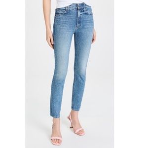 MOTHER The Mid Rise Dazzler Ankle Jeans in Tropic Like It's Hot Colour - Size 26